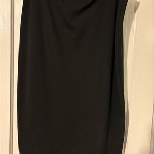 Max Studio Classic Black Pencil Skirt